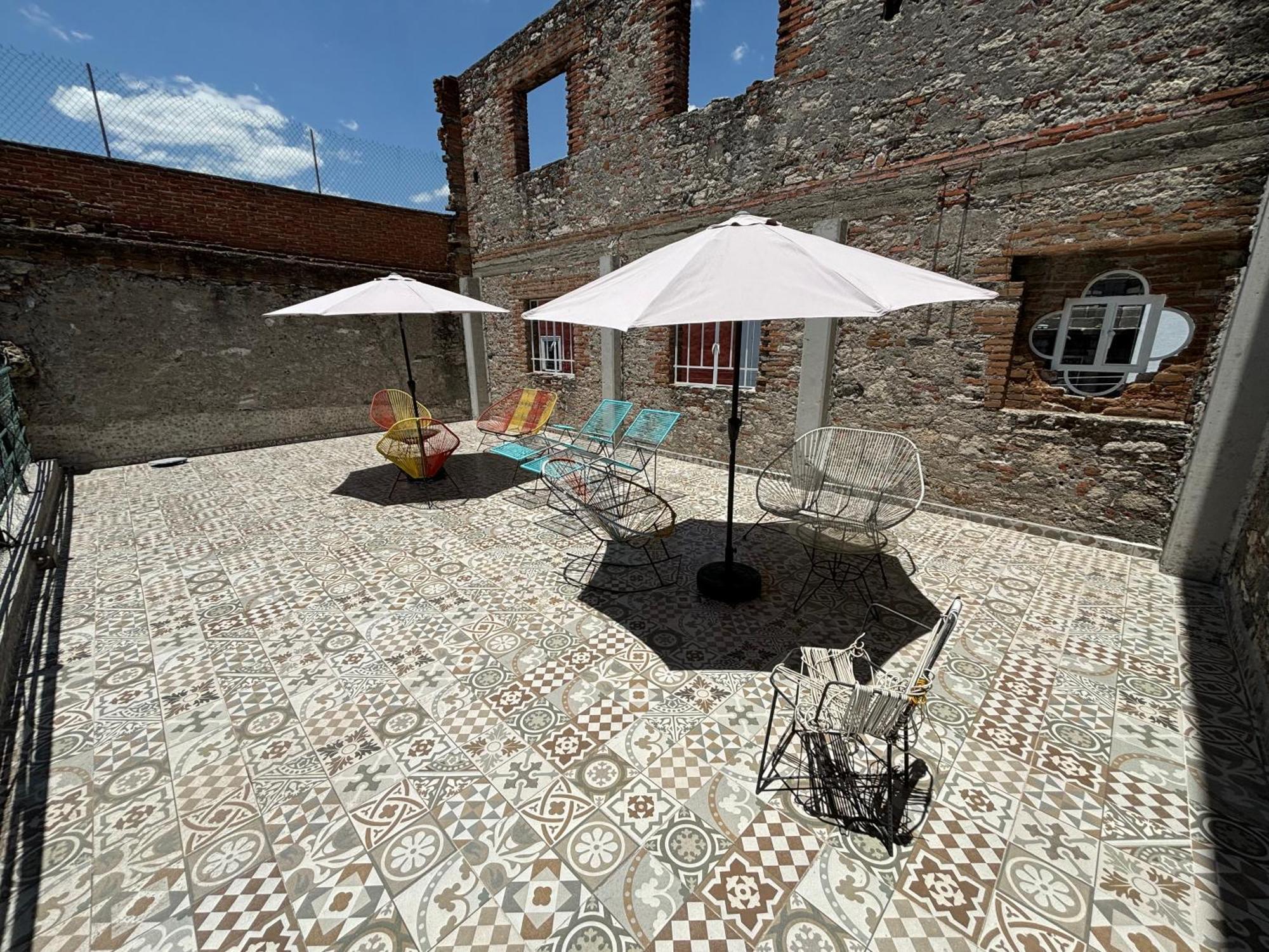 Hostal Casa De Arcos Puebla Zewnętrze zdjęcie